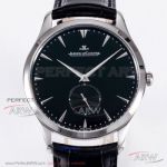 ZF Factory Jaeger LeCoultre Master Grande Ultra Thin Black Dial 40 MM Swiss Automatic Watch Q1358470